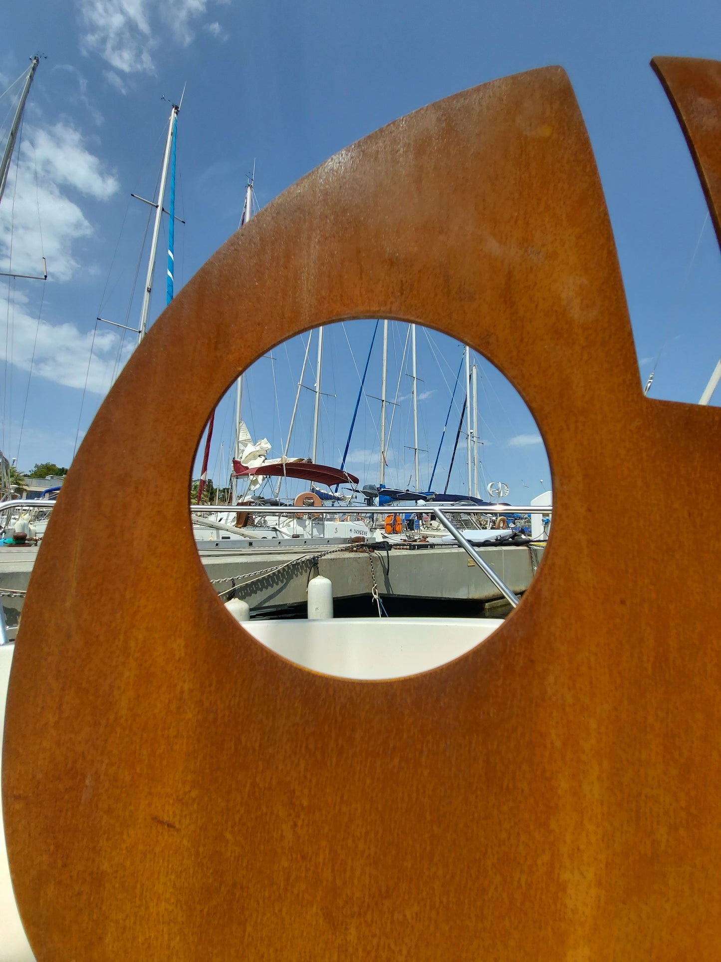 POISSON ARÊTE A POSER - Acier CORTEN